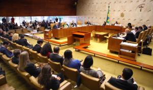 Sessão plenária do STF. Foto: Nelson Jr./SCO/STF (28/02/2018)