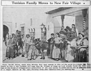 Anthropology in the human zoo: A Tunisian family exhibited at the Chicago World's Fair, 1934